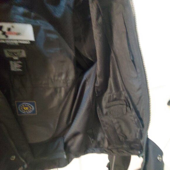 Motogp Dorna 2002 Womens Motorcycle riding jacket Medium W/padded inserts - Picture 6 of 7